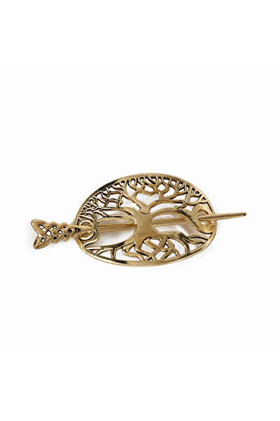 Choice4 187gold Women Celtic Hair Slide Hairpins Viking Celtic Hair Clips Cel...
