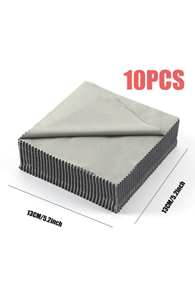 Choice5 ١٠ قطع رمادية، ١٠/٢٠/٣٠ قطعة، ٥٫١٢*٥٫١٢ بوصة، قطعة قماش لتنظيف النظار...