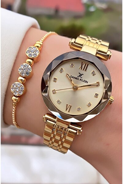 Daniel Klein Original Brand - Yellow Color - 2 Year Warranty Women's Wristwat...