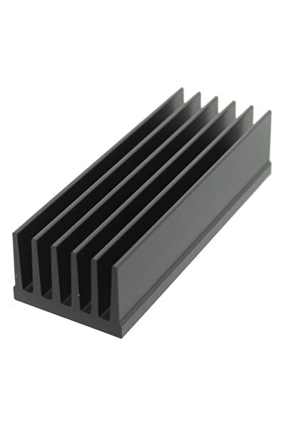 Fischer Elektronik Radiator extrudat, aluminiu, 100c36.8x25mm, negru, FISCHER...