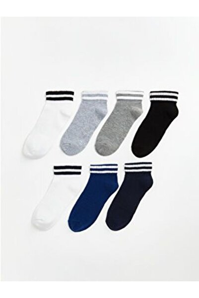 LC Waikiki Ριγέ αγορίστικα μποτάκια Κάλτσες 7 Συσκευασία