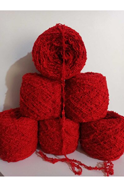 İPEK YÜN İPLİK DÜNYASI Buklet Örgü İpi 2 Kat (Nar Çiçeği) 100gr