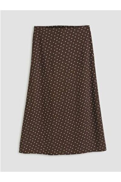 LC Waikiki Πουά φούστα με ελαστική μέση