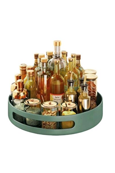 Arabest 360° Rotating Organizer Turntable, for Cabinet, Pantry, Countertop, B...