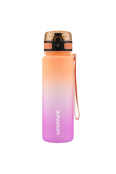 Uzspace Sticla Colorful Frosted 500 ml 3026d - Orange-Purple