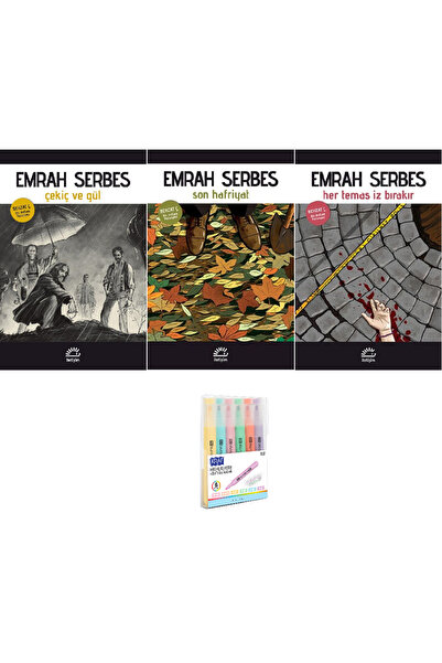 İletişim Yayınları Behzat Ç. Serisi 3 Kitap Set / Çekiç Ve Gül + Her Temas Iz...