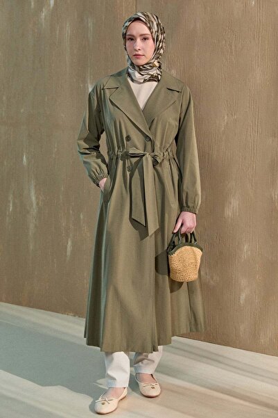 Setrms Kruvaze Kuşaklı Pardesü