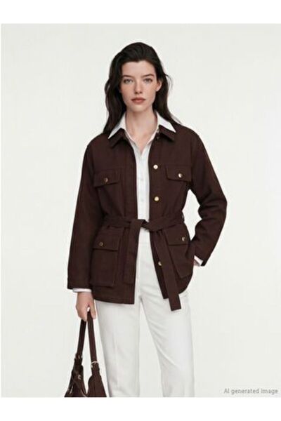 LC Waikiki Belted Women's Jean Tunic