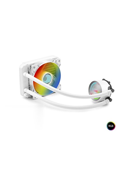 Skygo Argb Liquid Cooled Processor Fan 120 mm - White Nd2501