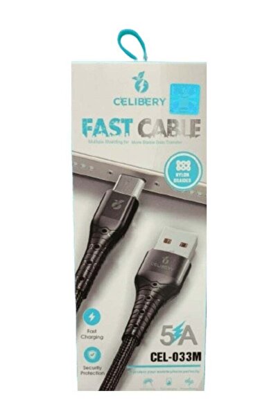 celibery كابل شحن سريع من نوع Micro USB، سلك مضفر من النايلون، USB إلى Micro ...