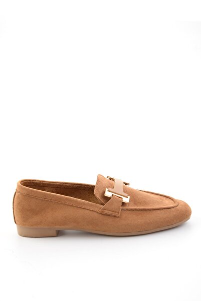 Bambi Taba Kadın Loafer Ayakkabı K01688012272