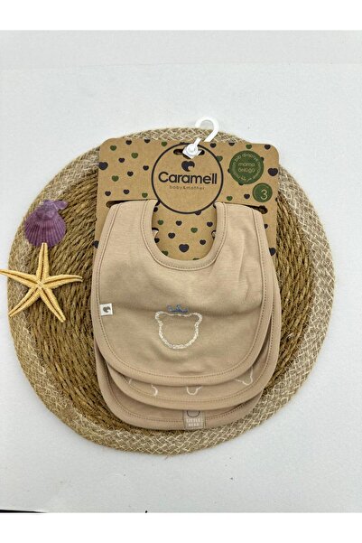 Caramell Baby Food Bib 3 Pieces