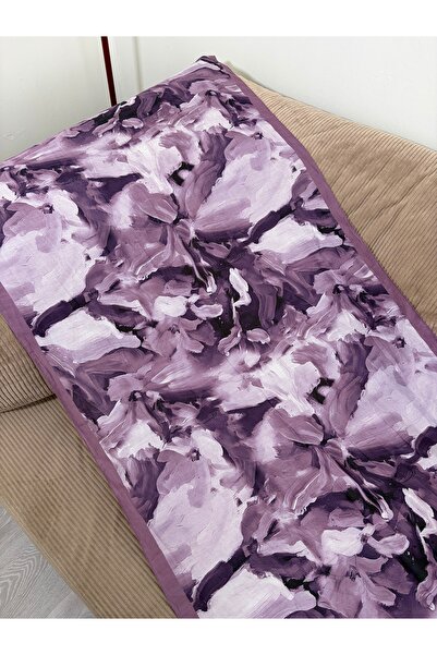 Dielle Mor Lila Dehliz Bambu Kraş Şal