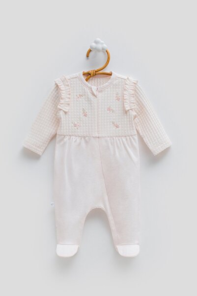 Caramell 0-6 Months Only Flowers Jumpsuit - Pink