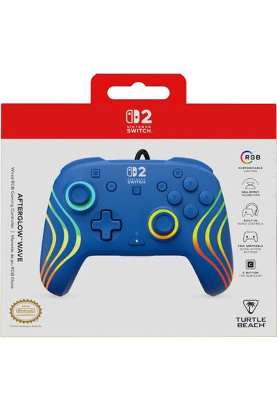 Turtle Beach Afterglow Wave Switch 2 Wired Controller (Blue)