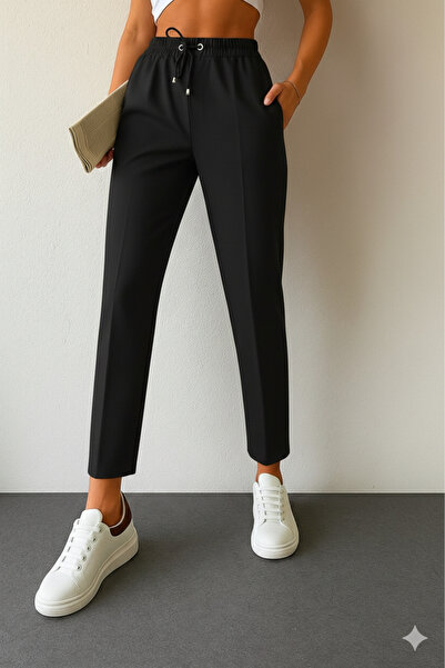 sarıdağ Carrot Pants Sofia Linen Trousers