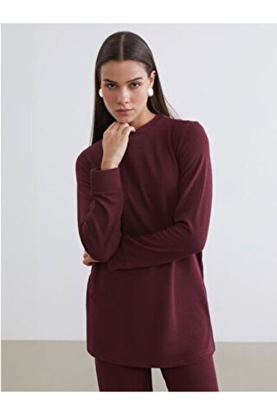 LC Waikiki Bisiklet Yaka Kadın Sweatshirt Tunik