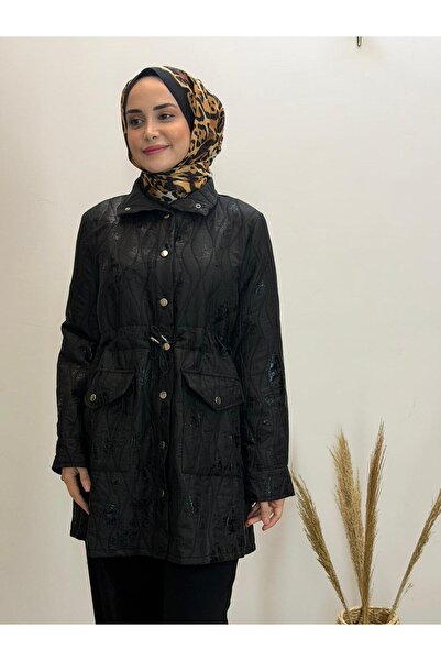 JOOQSTORE Batik Desen Kapitone Ceket