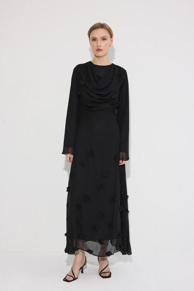 Touché Privé Lined chiffon dress