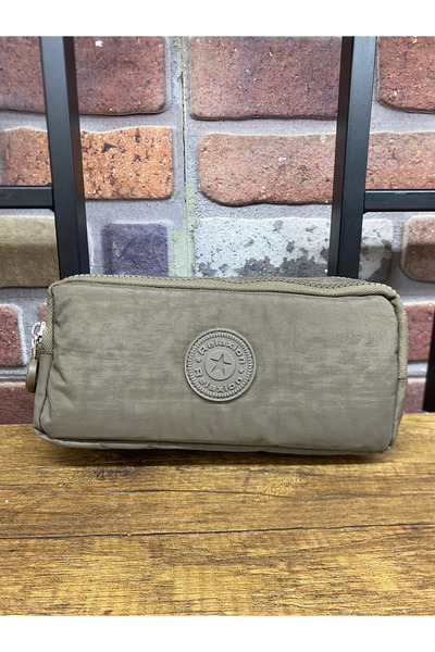 Relaxion Two-Compartment, Wide, Crinkle Fabric Pen Holder