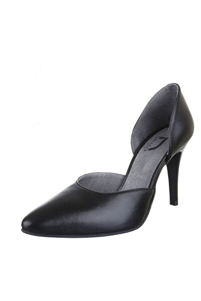 DLY Dinago genuine leather shoes, black color,