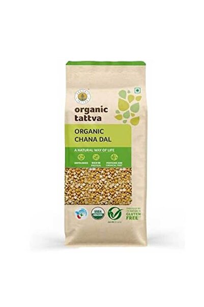 Organic Tattva Organic Premium Split Yellow Toor Arhar Lentils (1kg)