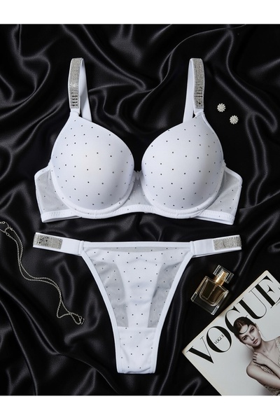 WOMEN'S WORLD FANTASY DESTEKLİ DOLGULU LOVE ME '' SÜTYEN TAKIM ''
