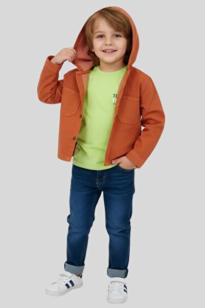 ww waka waka kids store طقم للأولاد مكون من 3 قطع مع سترة موسمية بقلنسوة بالل...