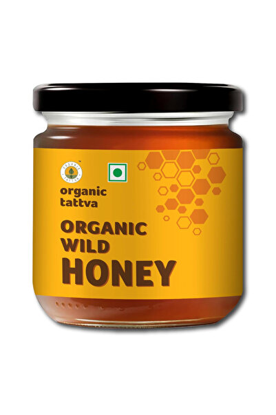 Organic Tattva عسل غابات عضوي نقي 100% خام متعدد الأزهار (250 جرام)