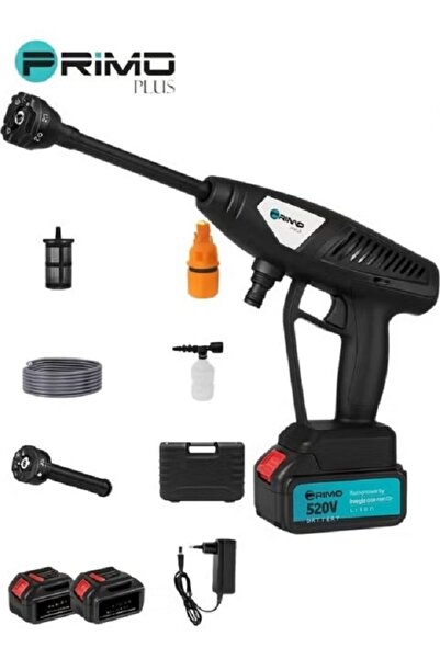 Primo Plus High-pressure cordless electric washer, pressure pump for car wash...