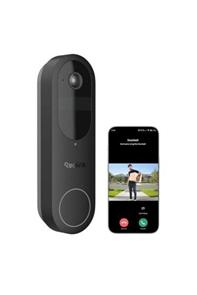 ReoLink Battery Video Doorbell Camera, 2K 4MP