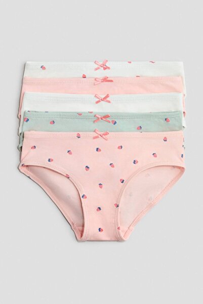 H&M 5'li Pamuklu Külot