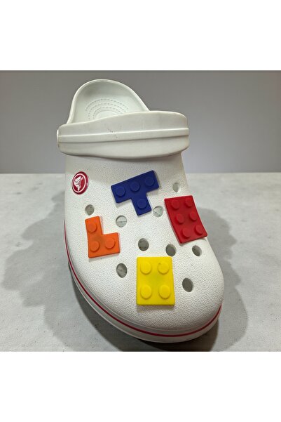 Buki'nin Atölyesi Jibbitz Terlik Süsü 4 Lü Set Tetris