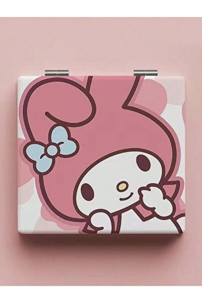 Choice3 My Melody 1pc Sanrio for hello kitty Compact Mirror - Double-Sided Fo...