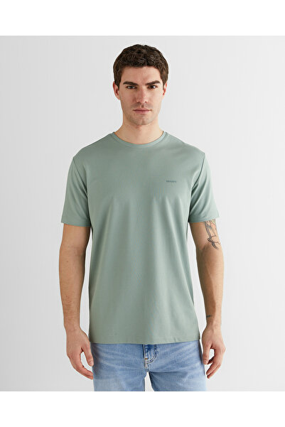 Gant Erkek Yeşil Kısa Kollu T-Shirt