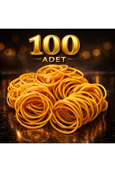 KAREL 100 Adet %100 Kauçuk Para Lastiği – Esnek, Dayanıklı, Kopmaya Dirençli ...
