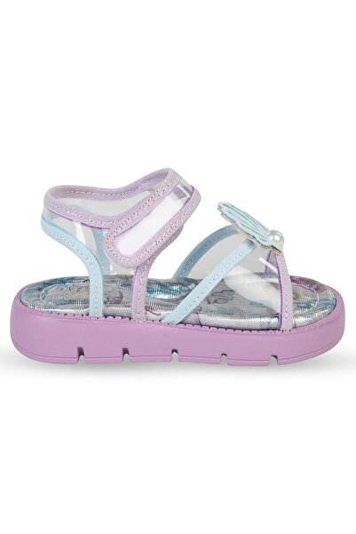 Civil Girls Wedge Heel Sandals Size 21-25 - Lilac 24