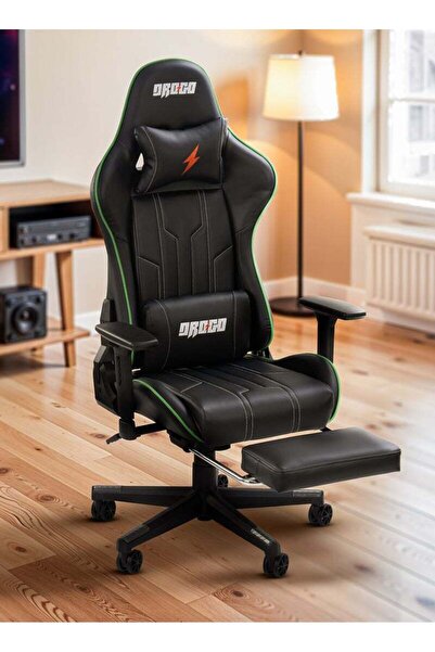 DROGO Wrath Pro Ergonomic Gaming Chair, PU Leather, 3D Arms, Memory Foam Supp...