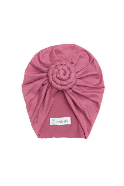 melvelo Baby turban Donut, spandex, Melvelo, Rose - Coral 0-3 years