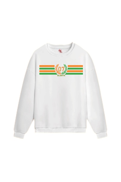 Generic Brand Alanya 07 City Series Crew Neck Sweatshirt / Hooded Hoodie (Opt...