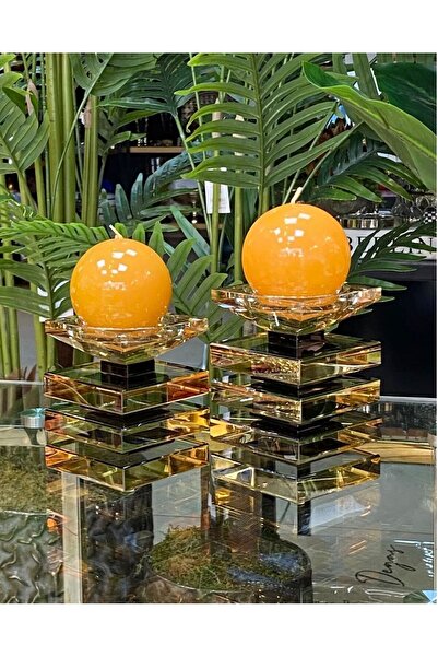 zepce design 2'li Kare Küp Mumluk