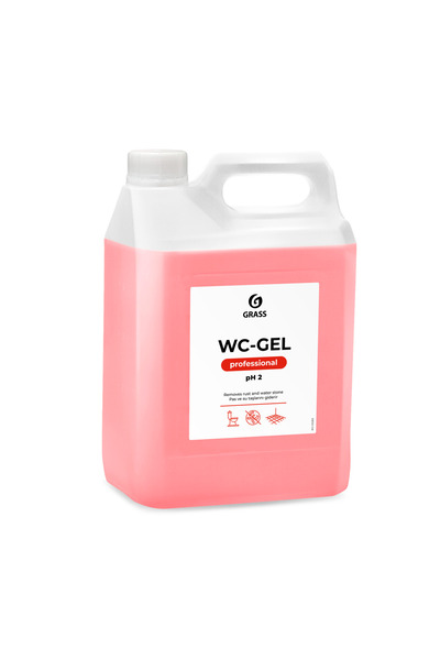 GRASS WC GEL PROFESSIONAL 5L Tuvalet, Lavabo, Fayans Banyo Temizleyici, Ağır ...