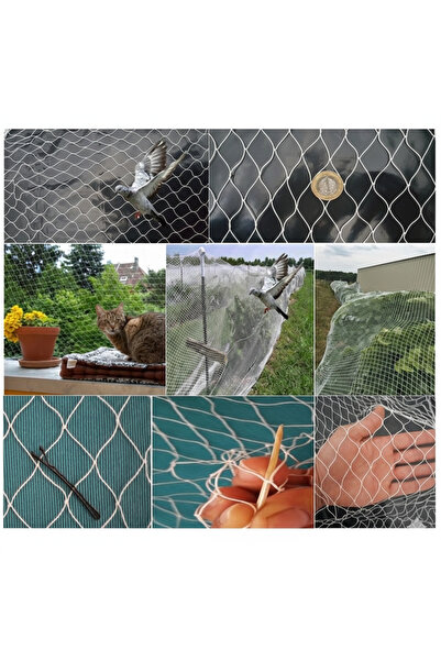 file Kuş Önleme Filesi Balkon Filesi 2,5 Metre* 4 Metre (Montaj Vidası Dübel ...