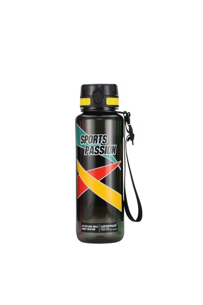 Uzspace Sports Bottle 1200 ml 6043 - Classic Black
