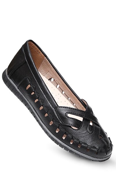 KAPTAN JUNIOR Mother Women's Classic Orthopedic Ballerina Casual Shoes Zslnk 555