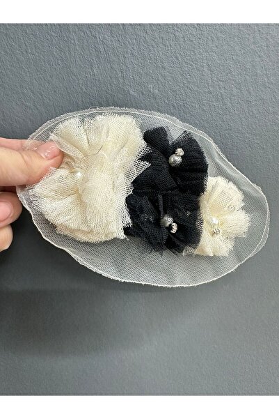 Gönülden Tasarım Beaded Stone Embroidery Tulle Epaulet Coat of Arms Sewing Ap...