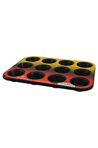 Oti Muffin tray with 12 shapes, 35x26 cm