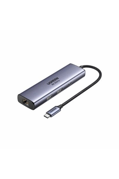 Ugreen 6 in 1 Docking Station, USB, USB-C, RJ45, DP 4K