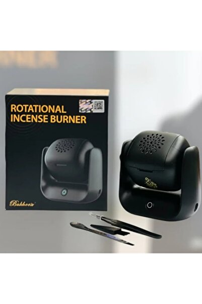 Bukhoon مبخرة إلكترونية دوارة محمولة – رائحة عطرية مثالية للمنزل والسيارة