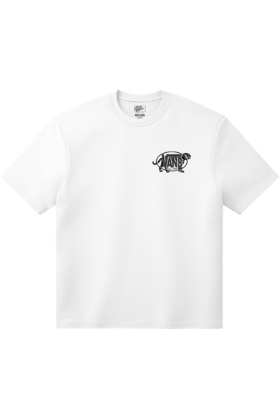 Vans Awaken Tiger Ss Tee Men's White Tshirt Vn000Xhtwht1